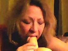 amateur blowjob dildo homemade horny mature oral solo squirting