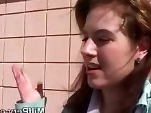 amateur milf seduced stocking teen