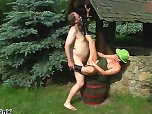 fuck hairy horny kitty mature outdoor public