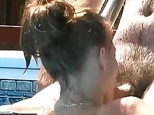 blowjob big-cock hardcore huge-cock milf outdoor pool