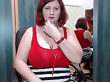 amateur hardcore milf redhead threesome